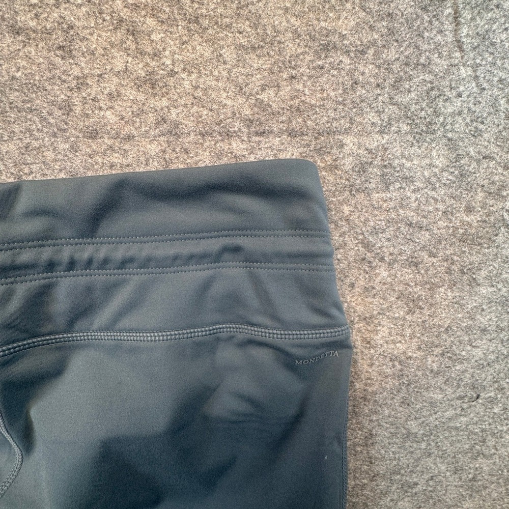 Mondetta Womens High Rise Straight Leg Pants Gray Recycled Activewear Size M NEW - Picture 10 of 12